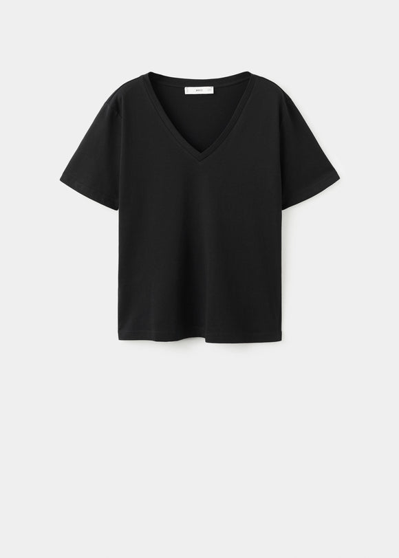 MANGO CHALSPI 37061351-99 MANGO WOMEN T-SHIRT SHORT SLEEVE
