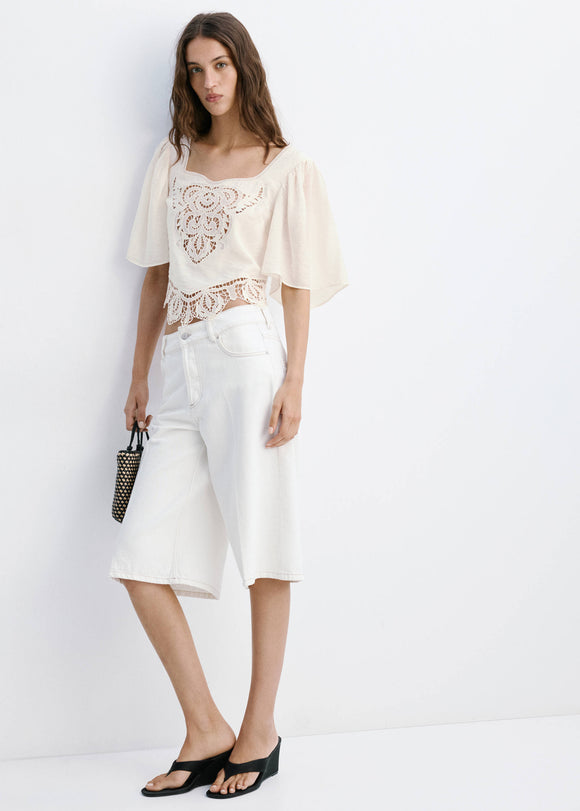 MANGO GIOVANA 37061388-02 MANGO WOMEN BLOUSE