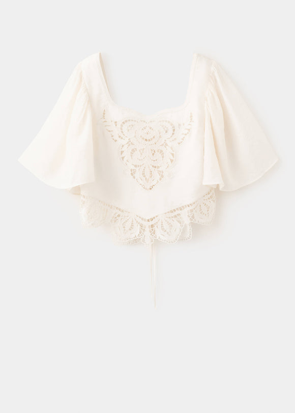 MANGO GIOVANA 37061388-02 MANGO WOMEN BLOUSE