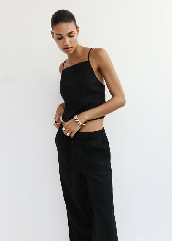 MANGO SOMA 37061437-99 MANGO WOMEN TROUSER