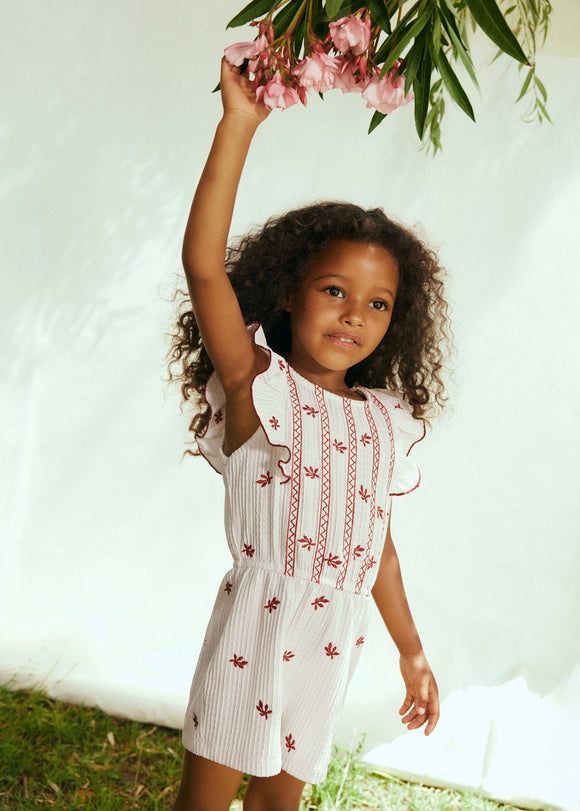 MANGO BLANCA 37061443-05 MANGO BABY GIRL ONE PIECE