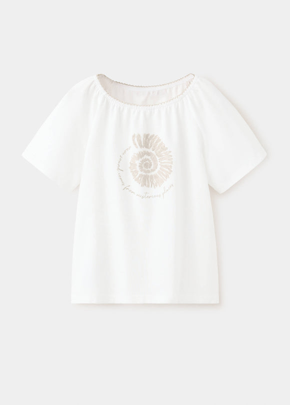 MANGO 37061530-02 MANGO KIDS GIRL T-SHIRT