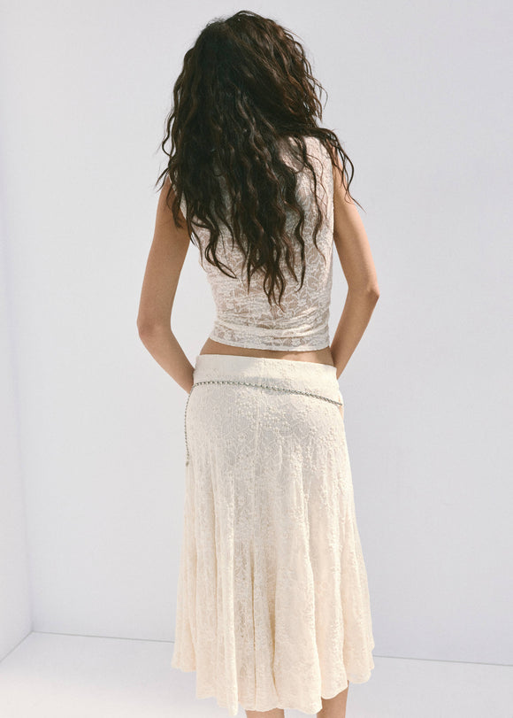 MANGO 37062531-02 MANGO WOMEN SKIRT
