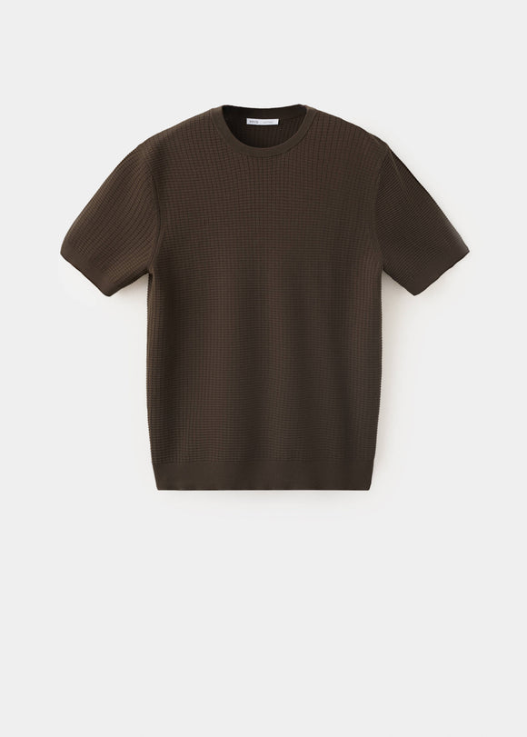 MANGO FLUID 37062899-30 MANGO MEN T-SHIRT