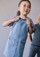 MANGO RUFFI 37063305-TM KIDS BABY GIRL DUNGAREE-2