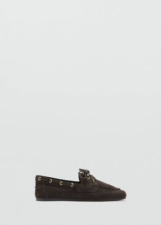MANGO BOAT1 37063890-32 WOMEN FLAT SHOES