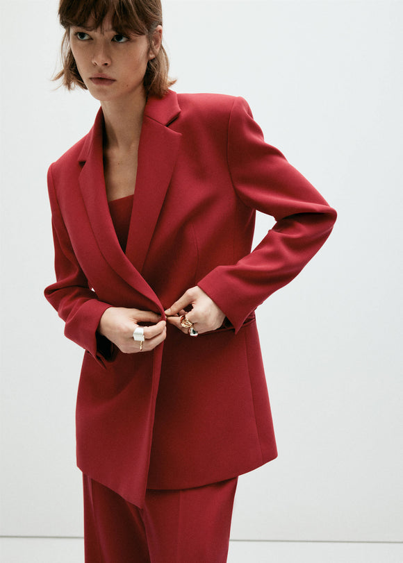 MANGO IGUANA 37065841-70 MANGO WOMEN BLAZER