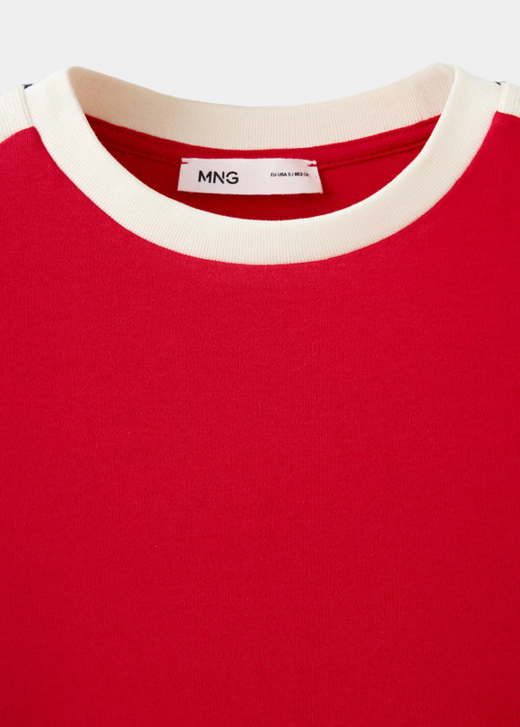 MANGO APALE 37066010-70 WOMEN T-SHIRT