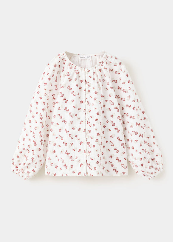 MANGO RAMI 37066345-02 KIDS BABY GIRL BLOUSE