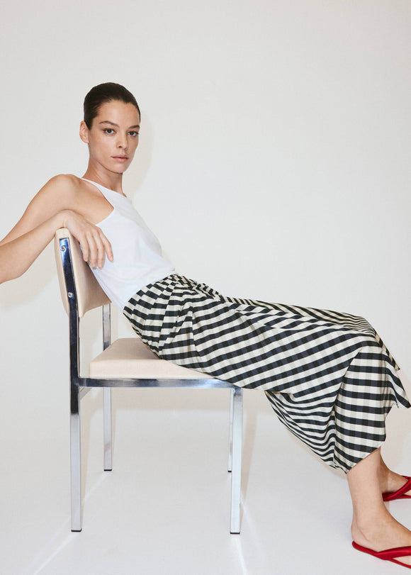 MANGO VICHY 37071365-56 MANGO WOMEN SKIRT