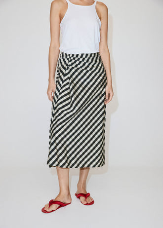 MANGO VICHY 37071365-56 MANGO WOMEN SKIRT