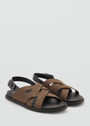 MANGO BIO 37071369-35 MAN SANDAL-2