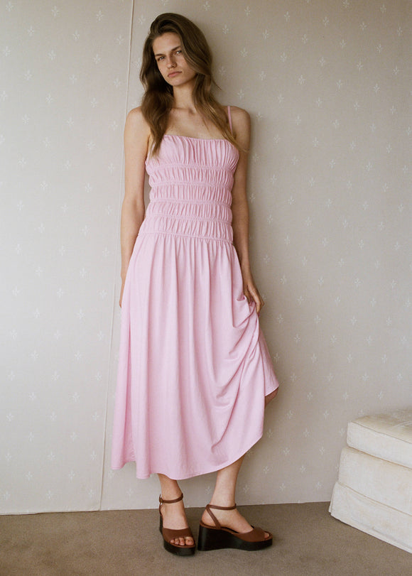 MANGO SMOCKI 37071381-82 MANGO WOMEN DRESS