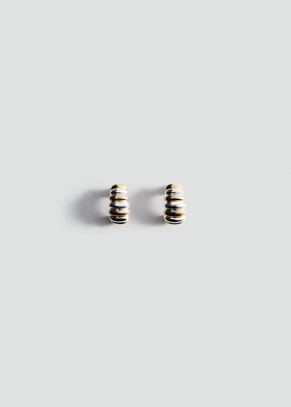 MANGO BICOLOR 37071453-OR MANGO WOMEN EAR RING