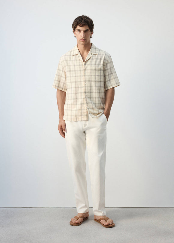MANGO AGAZZI 37072897-02 MANGO MEN SHIRT