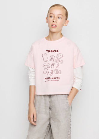 MANGO TRAVEL 37072907-85 MANGO KIDS GIRL T-SHIRT