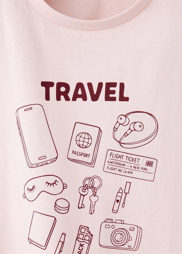 MANGO TRAVEL 37072907-85 MANGO KIDS GIRL T-SHIRT