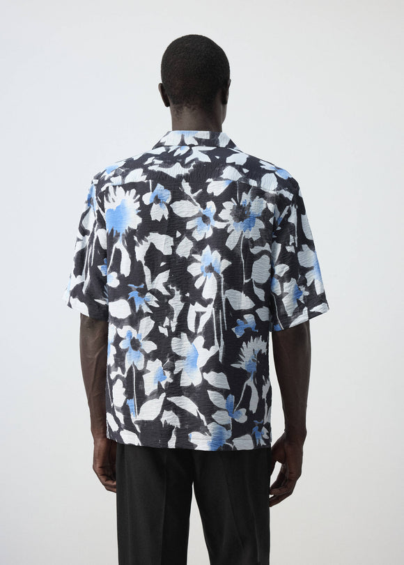 MANGO BLUR 37074416-99 MAN SHIRT