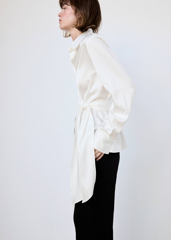 MANGO BLANCA 37075859-02 WOMEN SHIRT