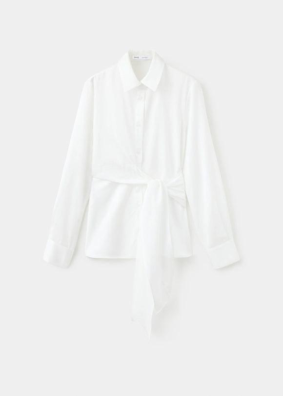 MANGO BLANCA 37075859-02 WOMEN SHIRT
