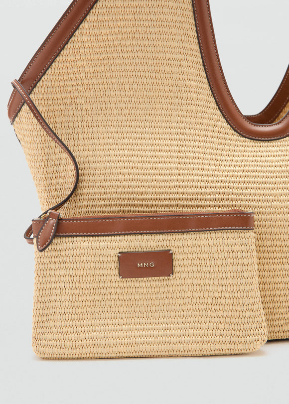 MANGO GABRIELA 37081344-CU MANGO WOMEN SHOULDER BAG