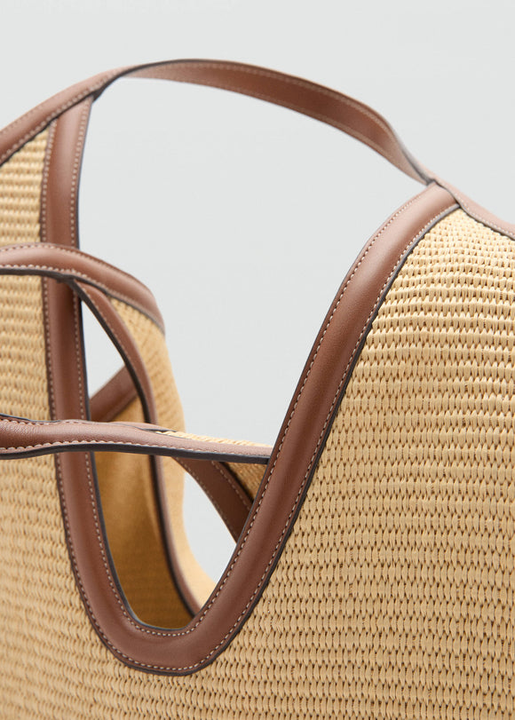 MANGO GABRIELA 37081344-CU MANGO WOMEN SHOULDER BAG