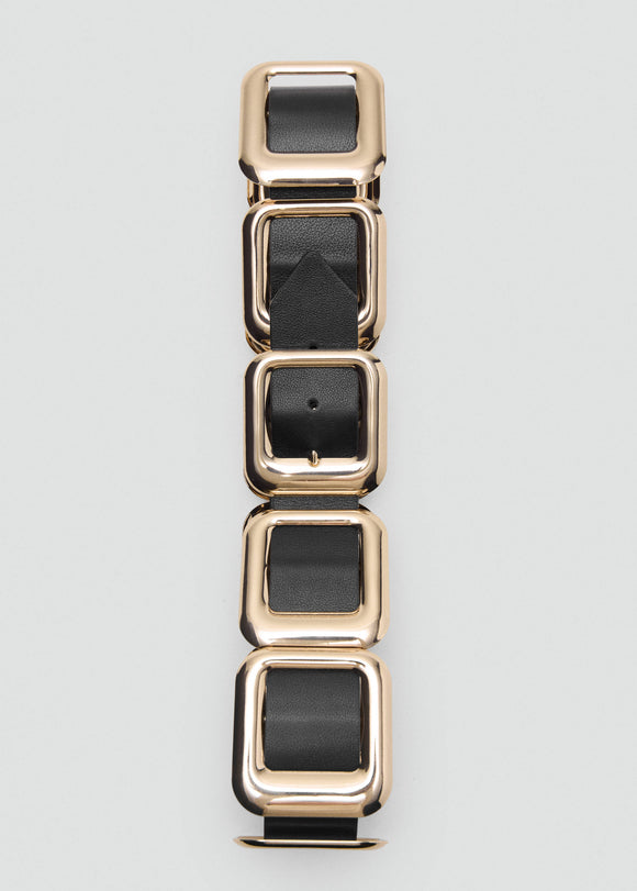 MANGO CUADRATA 37081347-99 MANGO WOMEN BELT