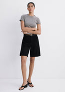 MANGO CAMILLA 37081351-TN MANGO WOMEN WALKSHORT-2