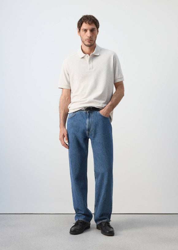 MANGO REA 37081368-08 MANGO MEN POLO T-SHIRT