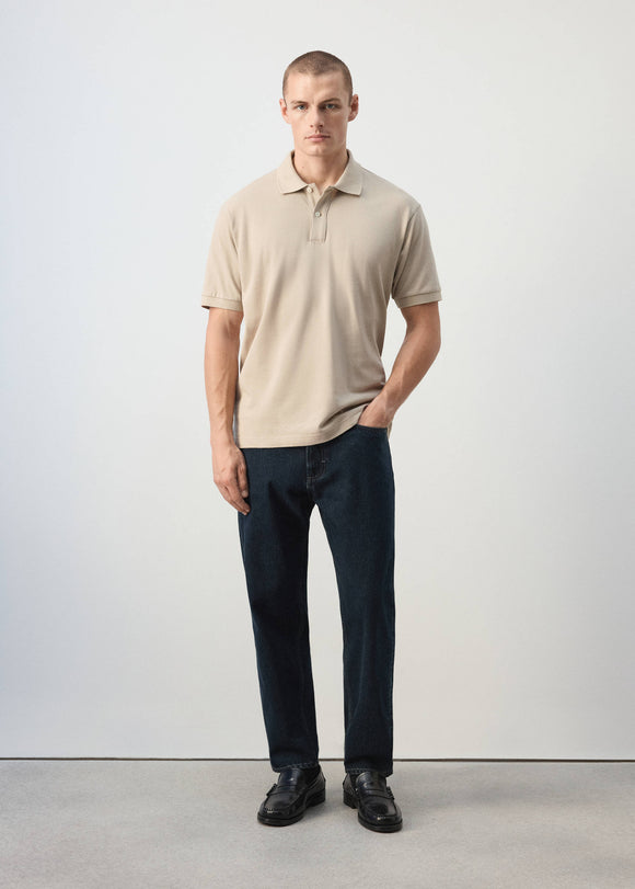 MANGO REA 37781368-09 MANGO MEN POLO T-SHIRT