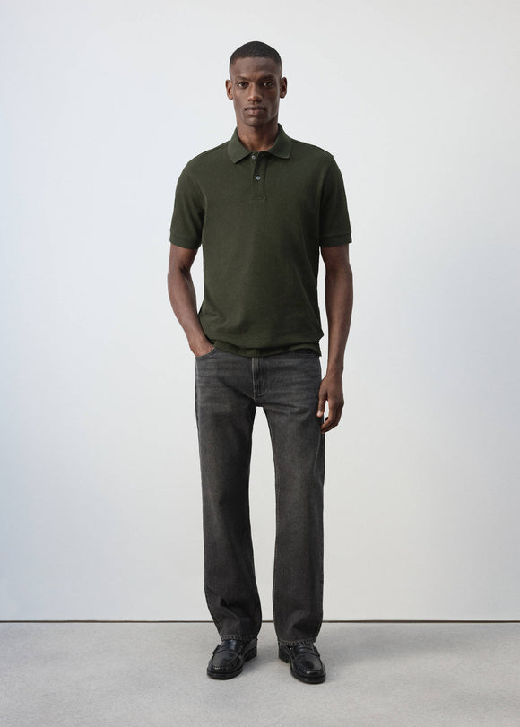 MANGO REA 37081368-38 MANGO MEN POLO T-SHIRT