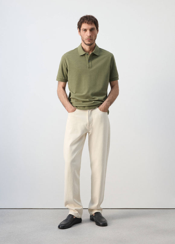MANGO REA 37081368-43 MANGO MEN POLO T-SHIRT