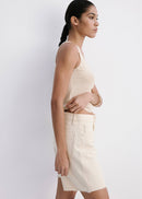 MANGO ANNE 37081369-05 MANGO WOMEN WALKSHORT-1