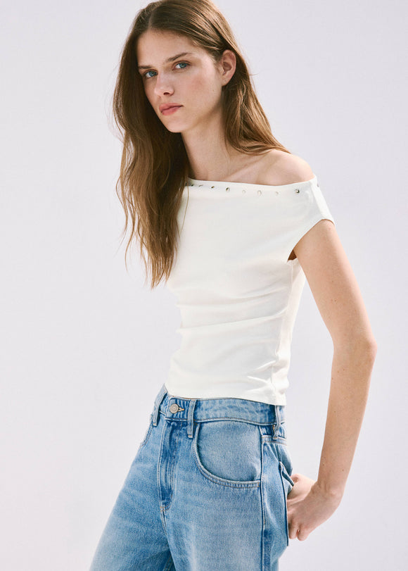 MANGO IRIA 37081465-02 MANGO WOMEN T-SHIRT
