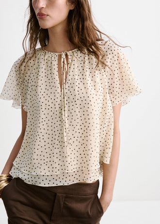 MANGO LURDI 37081467-02 MANGO WOMEN BLOUSE