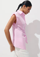 MANGO CHAT 37081480-85 MANGO WOMEN SHIRT-1