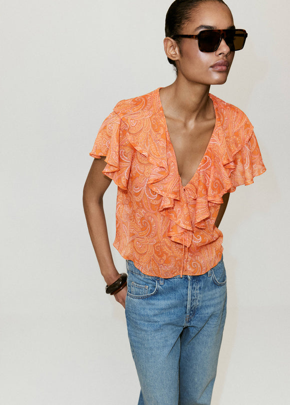 MANGO POMELO 37081486-20 MANGO WOMEN BLOUSE