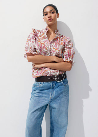 MANGO GINA 37081495-02 MANGO WOMEN BLOUSE