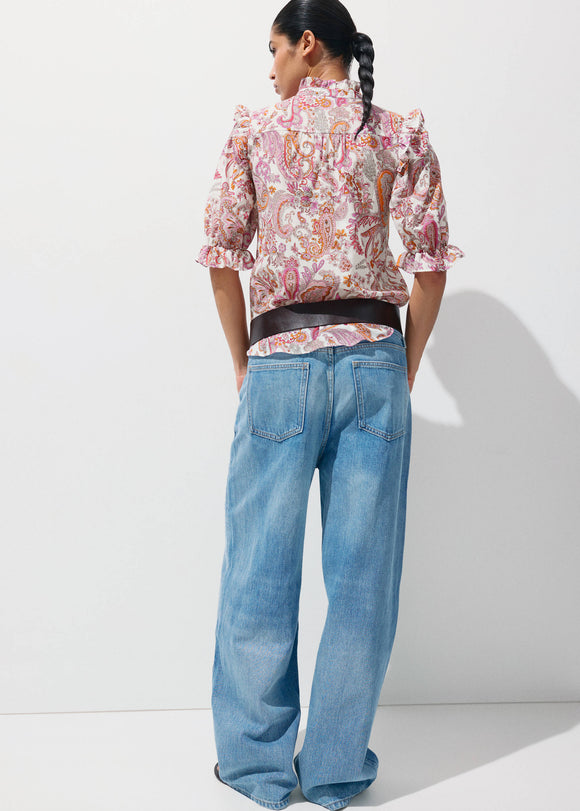 MANGO GINA 37081495-02 MANGO WOMEN BLOUSE