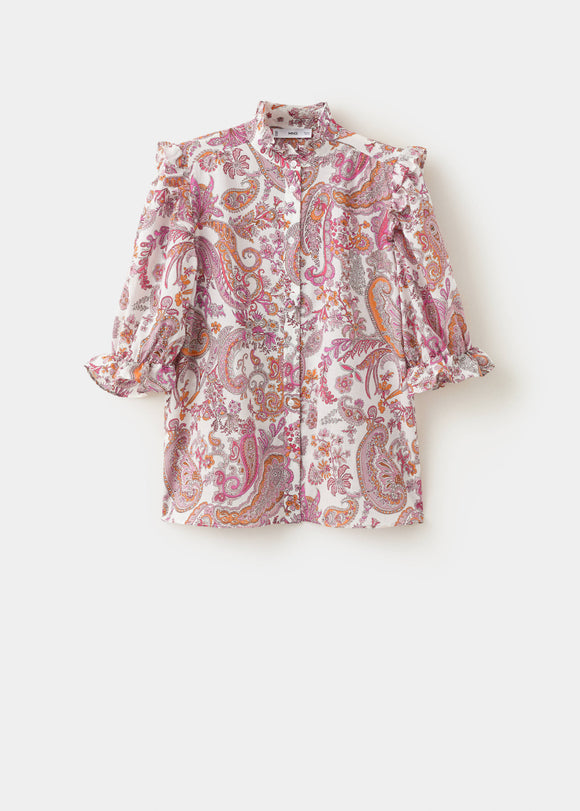 MANGO GINA 37081495-02 MANGO WOMEN BLOUSE