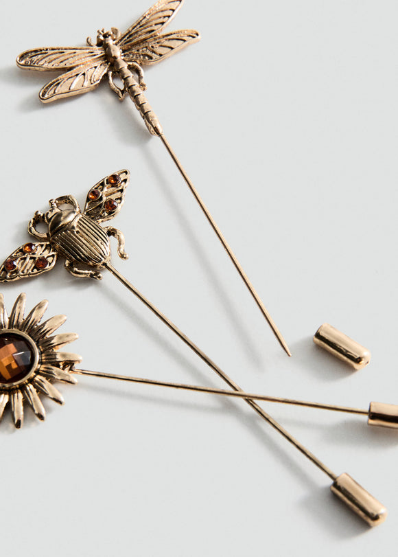 MANGO LADYBUG 37082545-OR MANGO WOMEN BROOCH