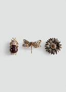 MANGO LIBELULA 37082547-OR WOMEN BROOCH-1