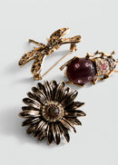 MANGO LIBELULA 37082547-OR WOMEN BROOCH-2