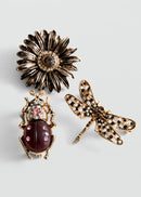 MANGO LIBELULA 37082547-OR WOMEN BROOCH-3