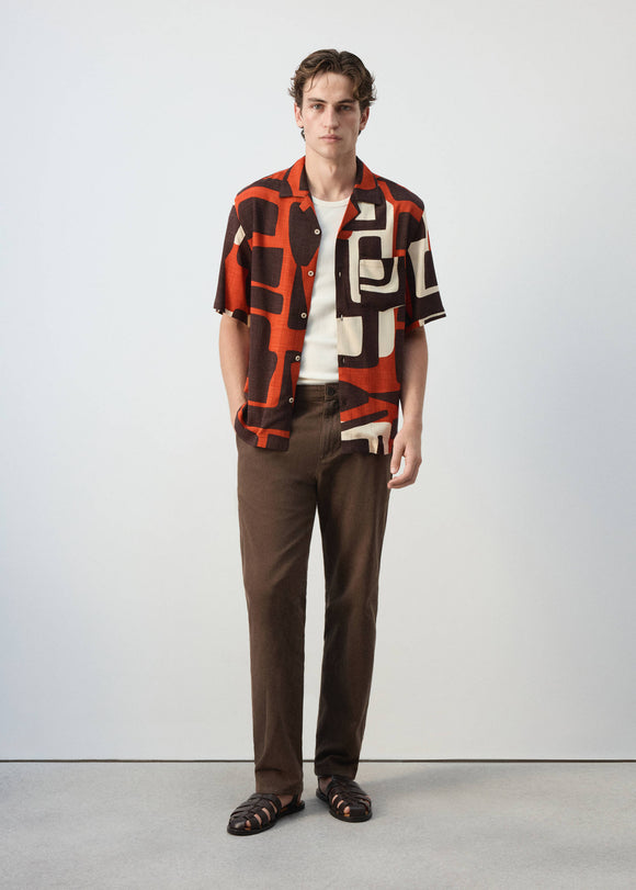 MANGO PETUNIA 37082897-28 MANGO MEN SHIRT