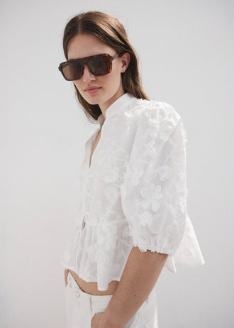 MANGO CAPUCHIN 37084074-02 MANGO WOMEN BLOUSE