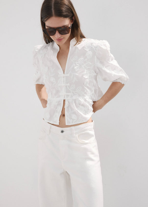 MANGO CAPUCHIN 37084074-02 MANGO WOMEN BLOUSE