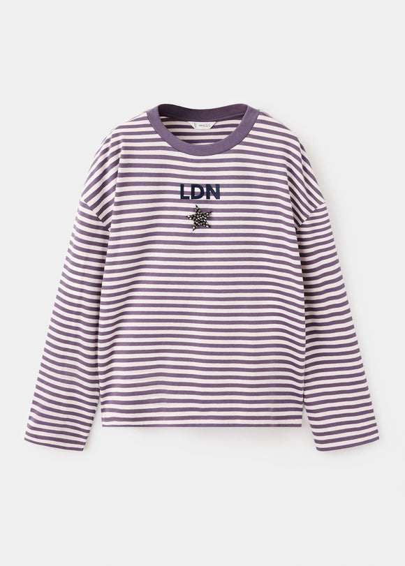 MANGO NYC 37084433-65 KIDS GIRL T-SHIRT