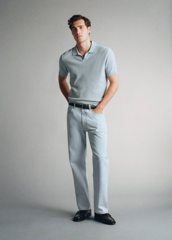 MANGO ALOE 37085841-02 MAN POLO SHIRT
