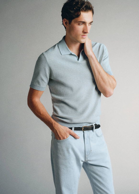 MANGO ALOE 37085841-02 MAN POLO SHIRT